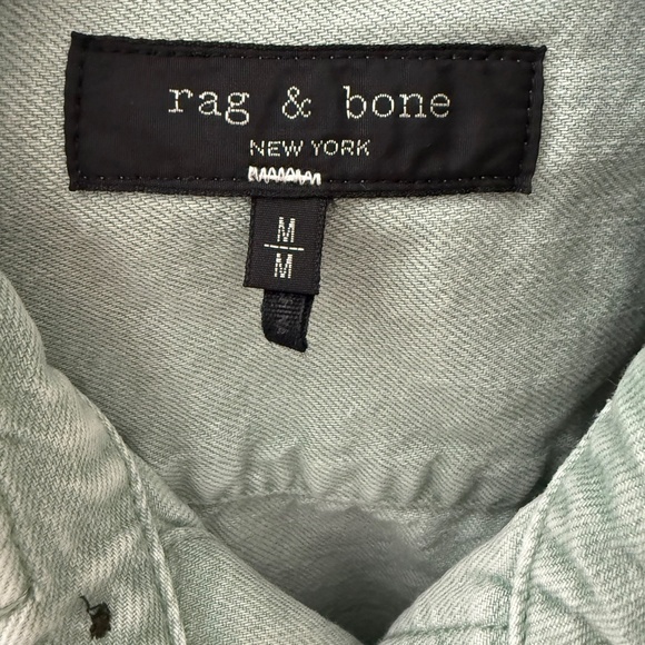 Men's Rag & Bone Denim Shirt - size M - Picture 2 of 5